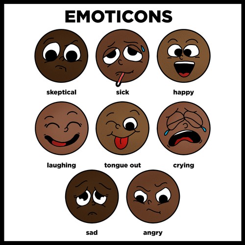 Emoticons illustration