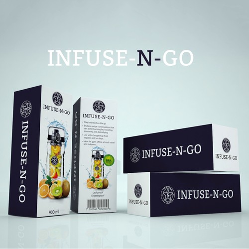 PRODUCT PACKAGING FOR INFUSE-N-GO