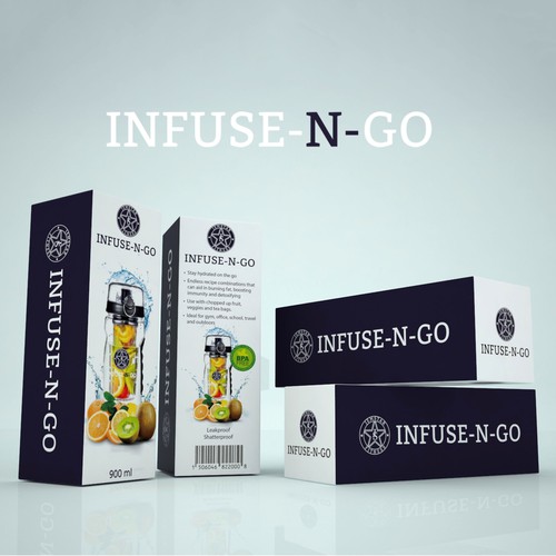 产品包装为INFUSE-N-GO