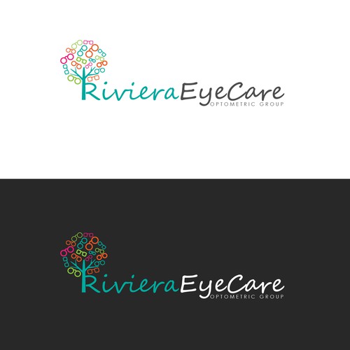 Unique family friendly optometry office logo