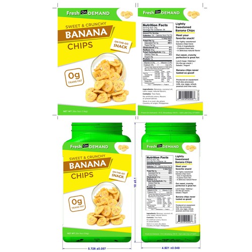 Sweet & Crunchy - BANANA CHIPS