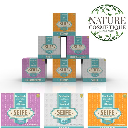 Packaging design for soap