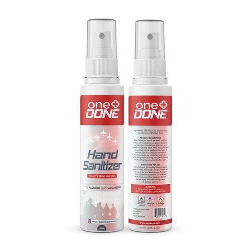 Hand sanitizer design