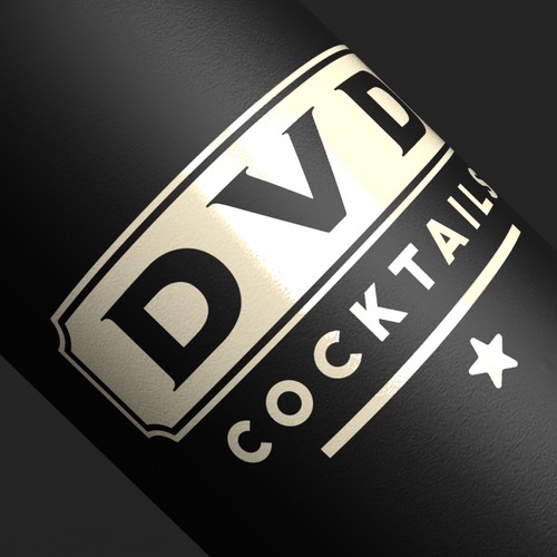 DVD Cocktails logo design