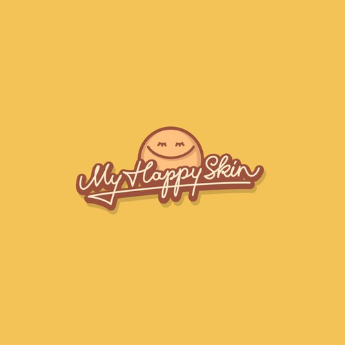 Logo Concept for "MyHappySkin"