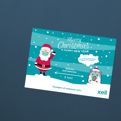 Greetings Card For The Xell