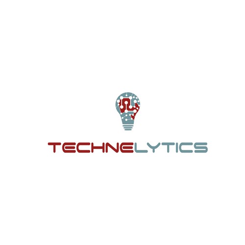 High energy, bold, creative data analytics company logo