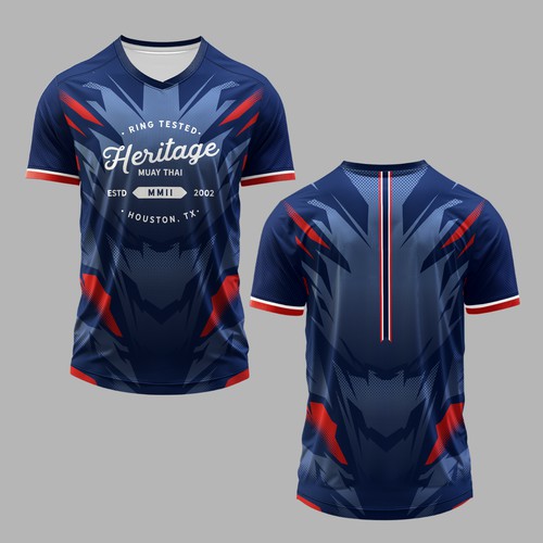 Heritage Muay Thai Jersey concept design