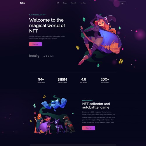 NFT Website design