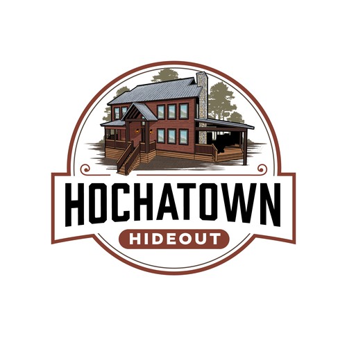 Logo for Hochatown Hideout