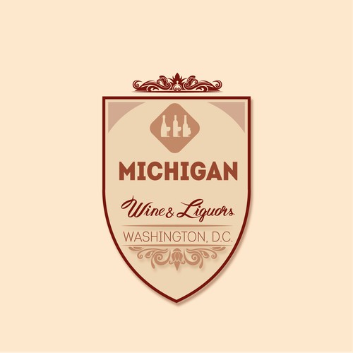 Logo - Michigan Wine and Liquors