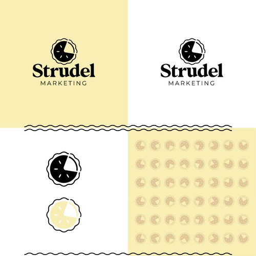 Strudel Marketing Logo Design