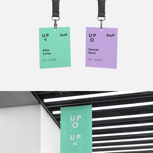 Straight Up Co. brand identity