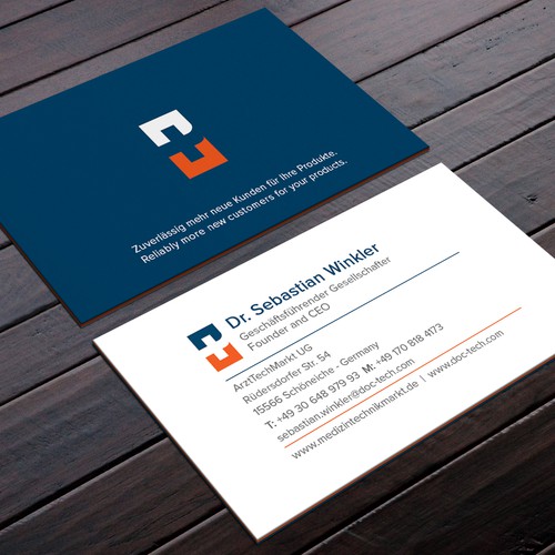 Best Business Card Design that bleeds trust