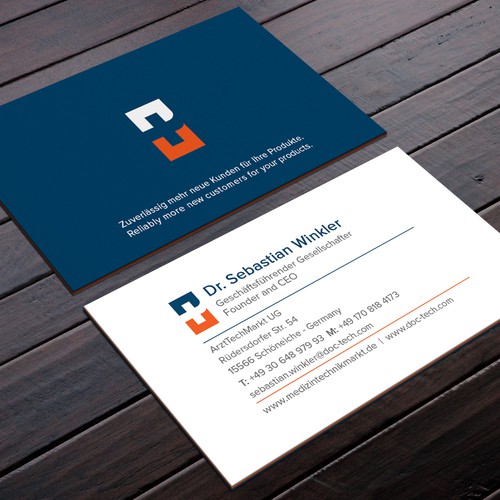 Best Business Card Design that bleeds trust