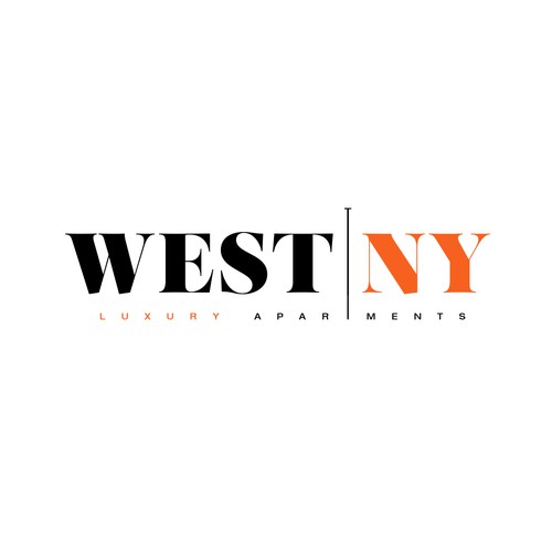 Luxury logo Concept for new apartment complex in New York