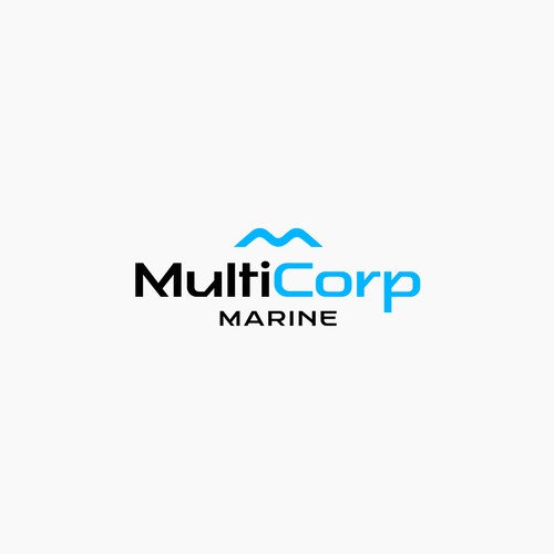 Luxury minimalist logo concept for Marine