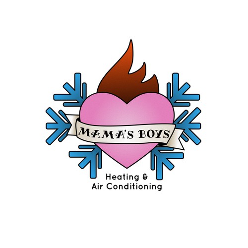 Heating and AC Company Logo