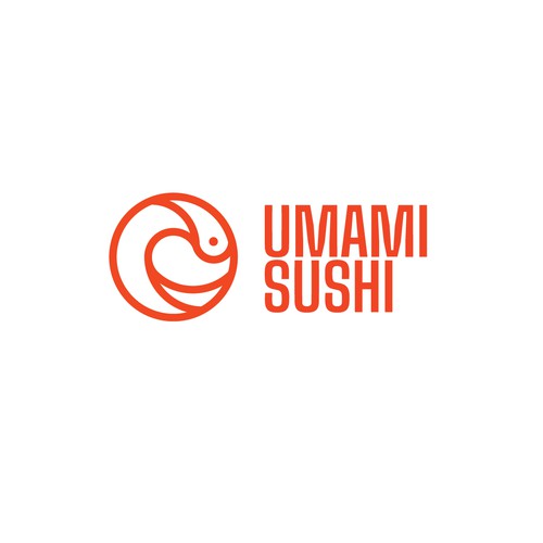 Logo for a sushi restaurant