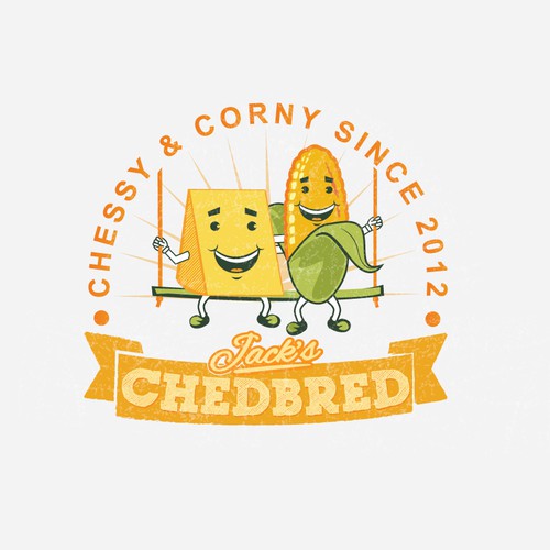 Rethink and inject new life into the Jack's Chedbred logo!