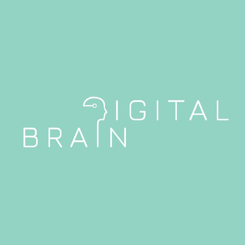 Minimalist logo for "Digital Brain"