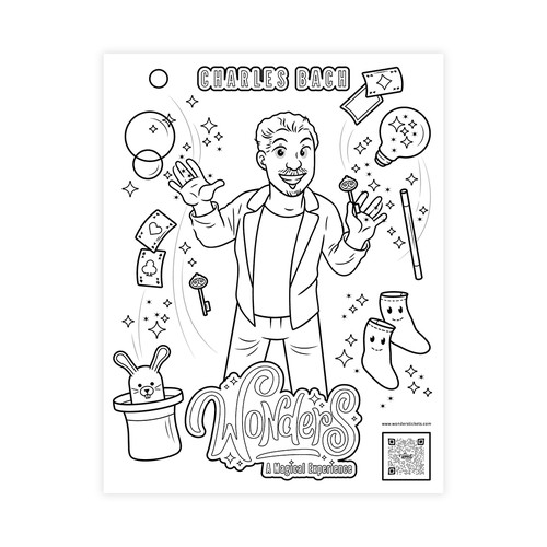 Coloring Page For The Magical Show Wonders