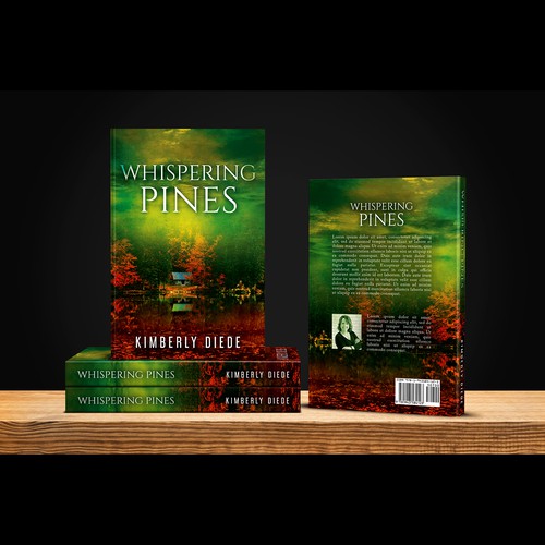 Book cover for "Whispering Pines"