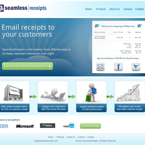 Homepage Needs Touch Up: Social Media Company