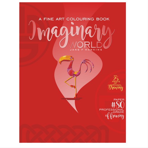 Summer Coloring Book Cover Design