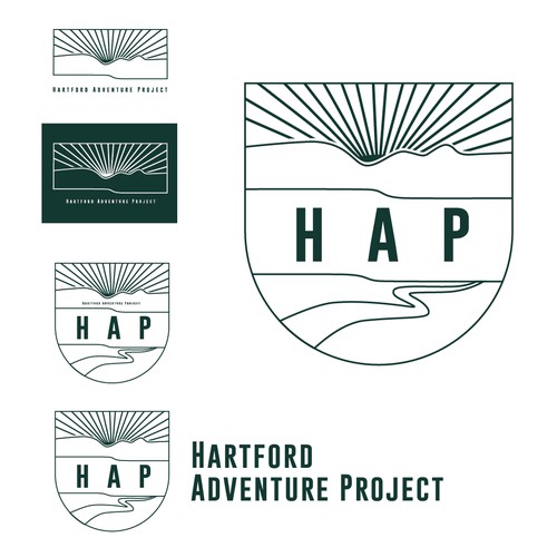 Minimal Adventure Brand Logo Concept