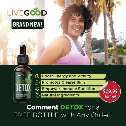 Facebook ad for DETOX product