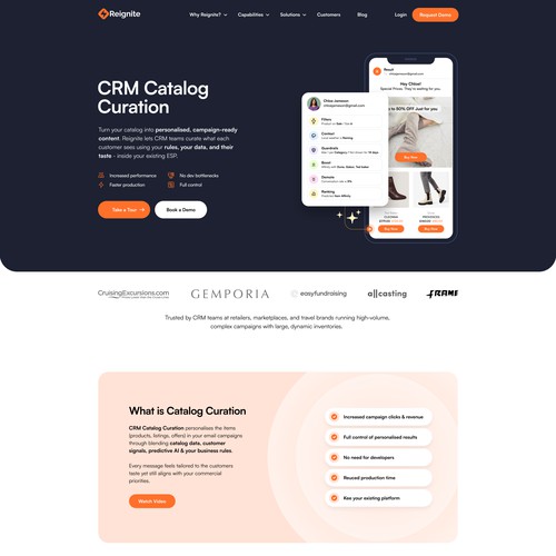 Homepage Design for Premium B2B SaaS Platform (Stylised UI Illustrations Required)