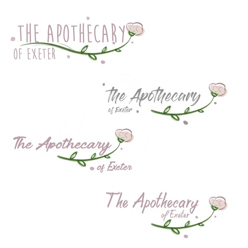 Feminime logo concept for apothecary 