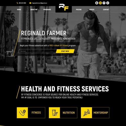 Reginald Farmer personal website