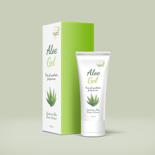 Aloe Gel tube and box