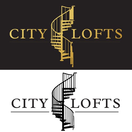 Logo concept for luxury city accomodation