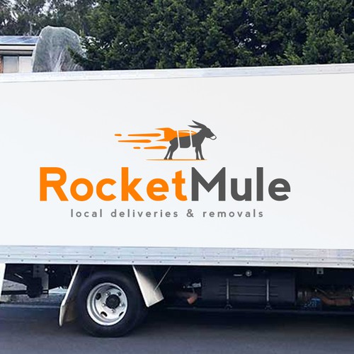 Fun logo for junk removal company