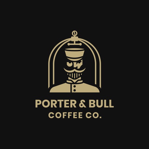 Porter and Bull coffee roastery logo