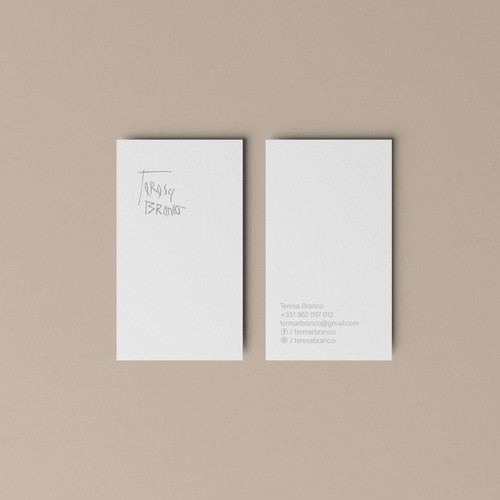 Teresa Branco Business Cards
