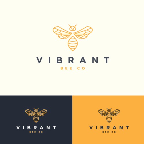 Logo design for beekeeping company 