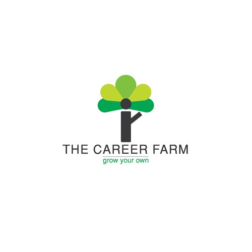 Logo for "The Career Farm"