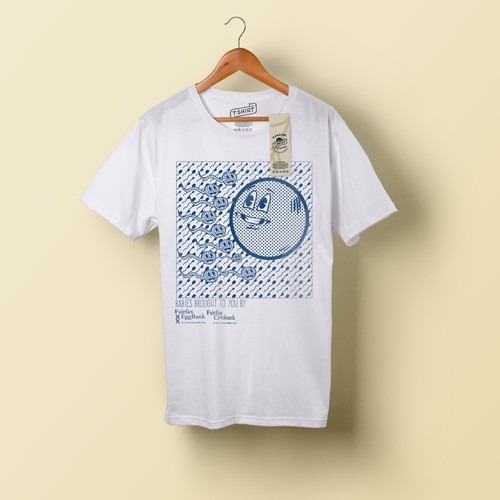 hipster sperm shirt