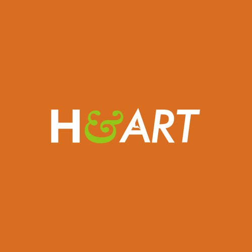 Simple Heart logo concept