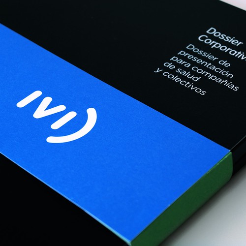 Logo and corporate identity for IVI. Valencian International Infertility Center.