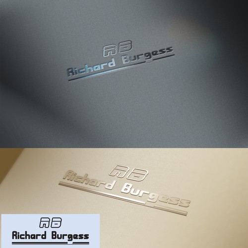 Clean and stylish Logo For Rechard Burgess