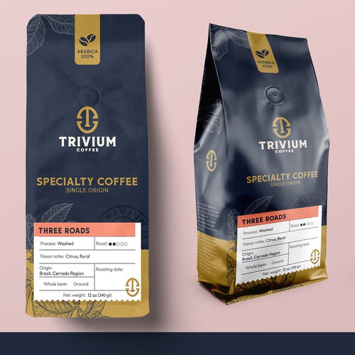 Design concept for a coffee bag
