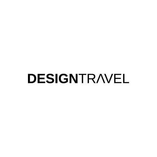 Logo for travel + design business