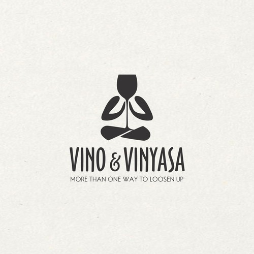 Yoga minimalistic logo