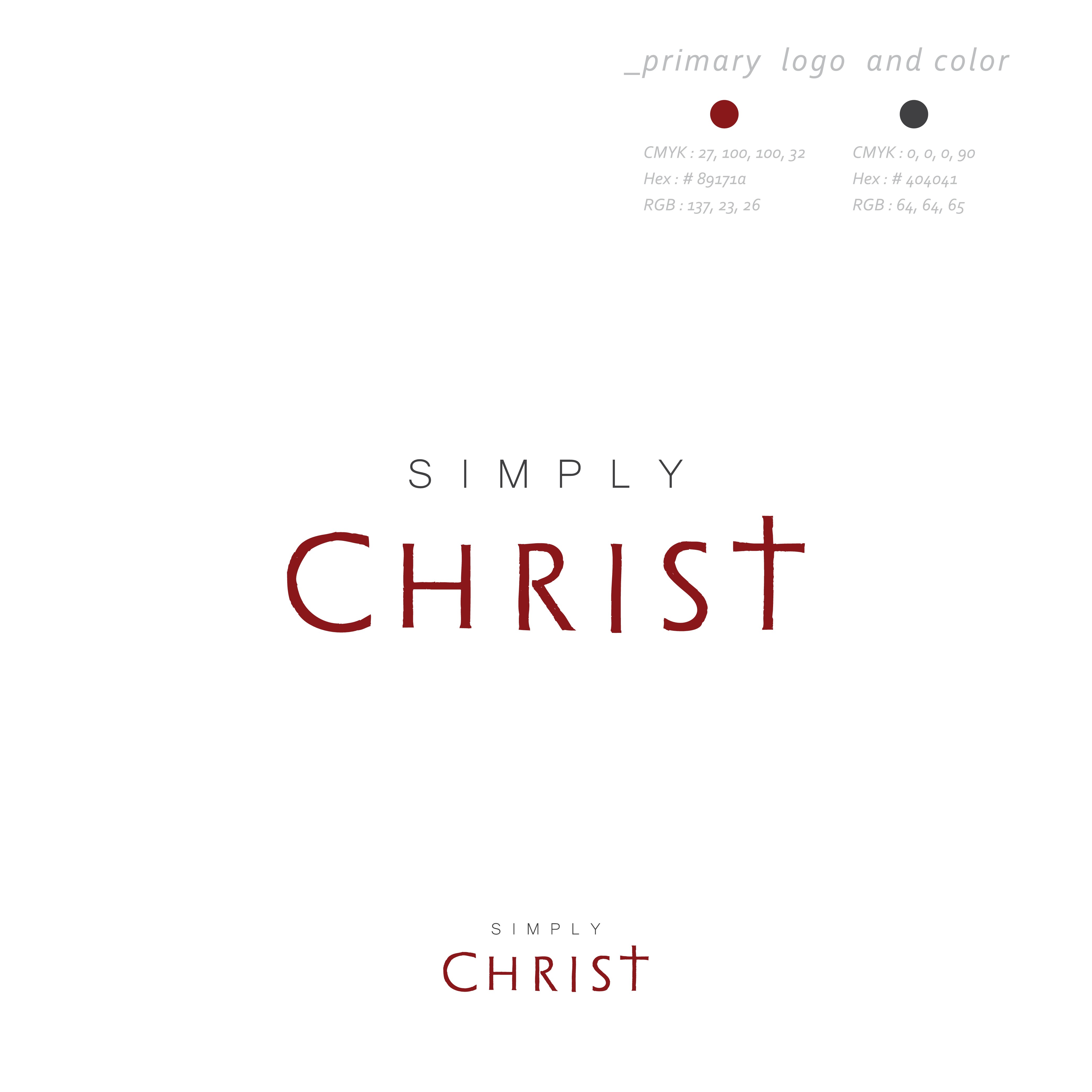 Best "Simply Christ" Logo Design ~ Expect a Bonus if it's AMAZING!!