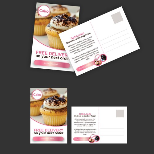  Cako - cake and cupcake flyer